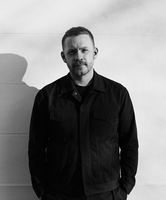 Portrait of British fashion designer Craig Green, photographed by Jack Davison in 2018.