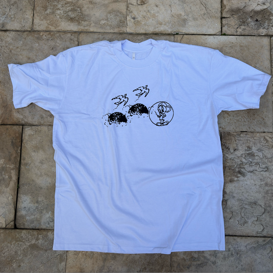 Pássaros e Ideias ,., Camiseta