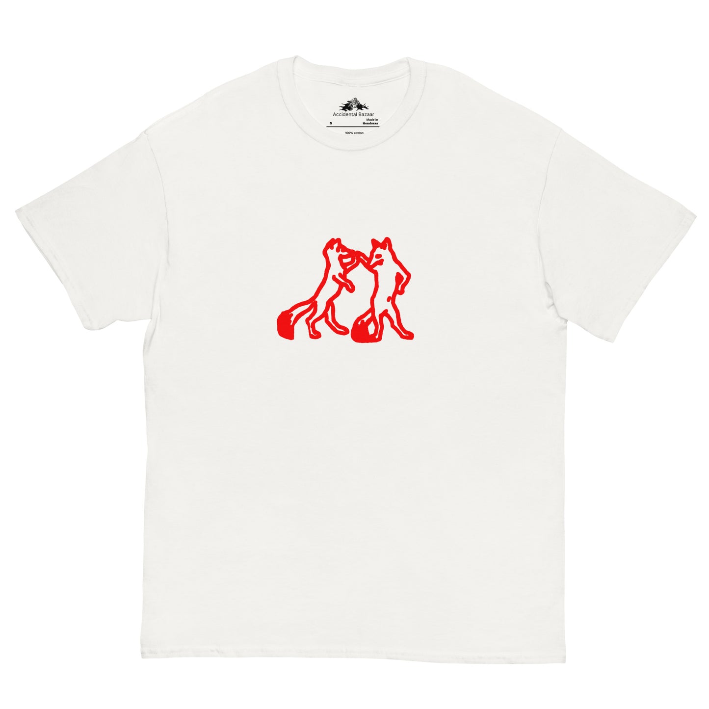 foxes dancing until the end of the world t-shirt